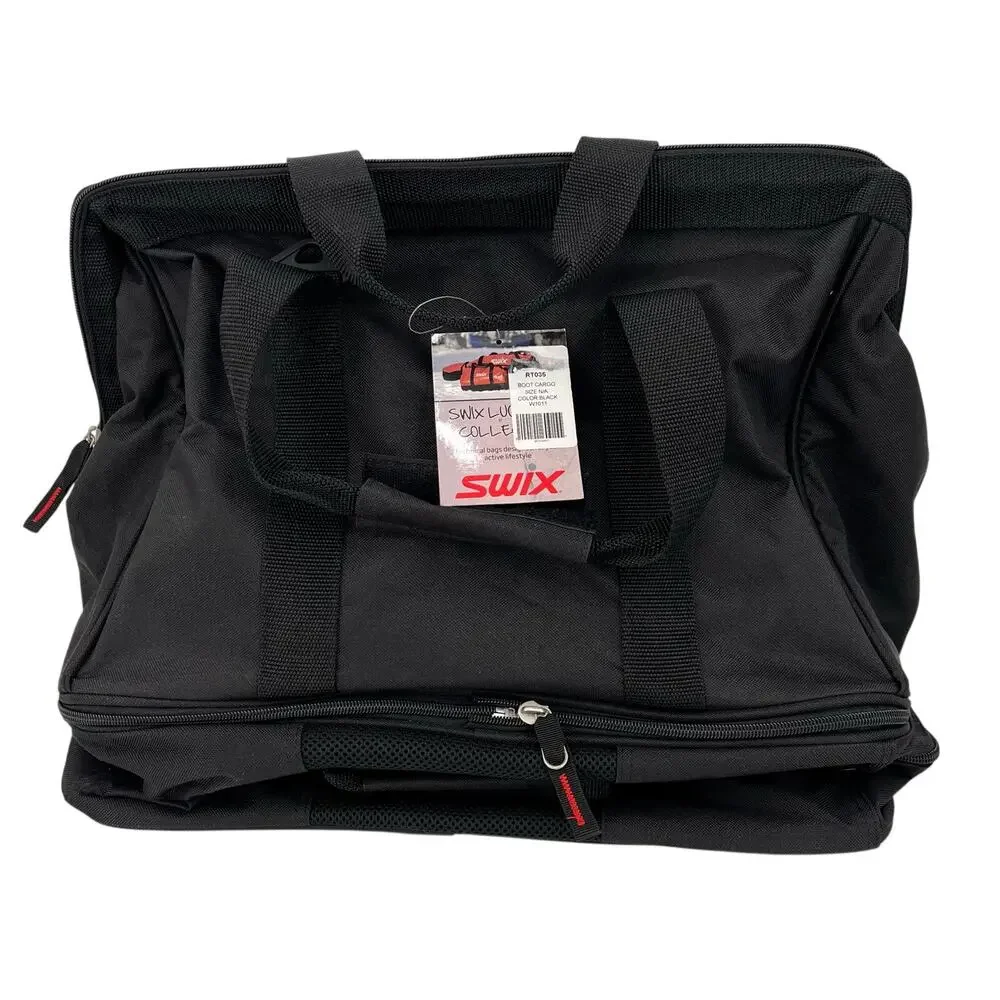 Swix Road Trip Ski Boot Cargo bag. Expandable Packable duffle bag